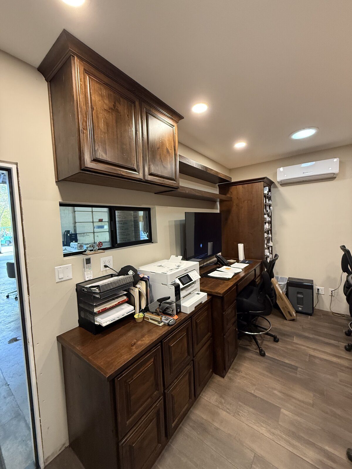 Custom coffee shop counter and casework in Prescott Valley